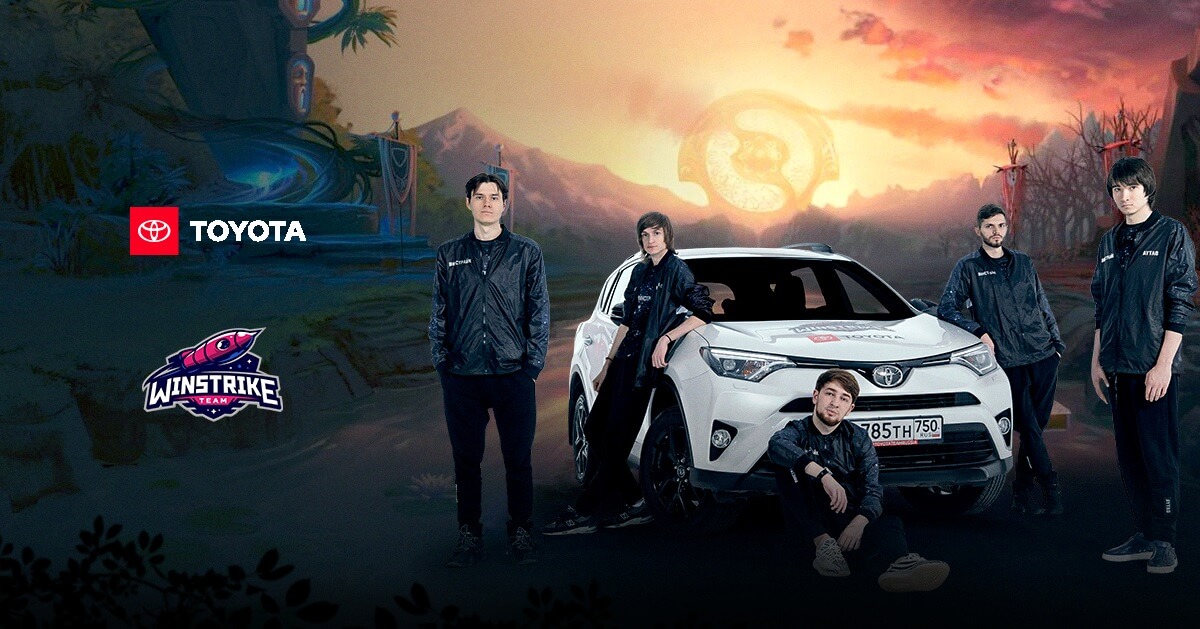 Toyota объявляет о партнерстве с ведущей российской киберспортивной командой